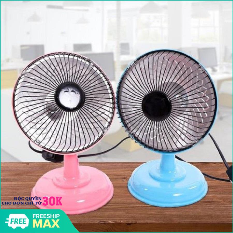 Máy sưởi/ Quạt sưởi mini để bàn cao cấp 9 inch