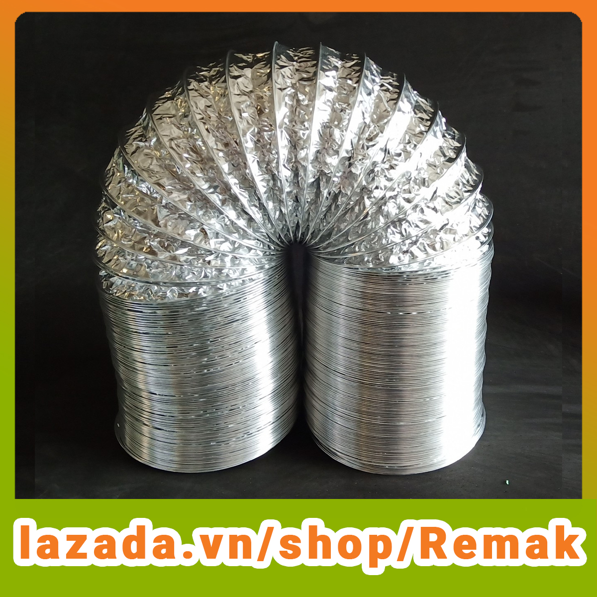 Ống Thông Gió Tròn Mềm Không Bảo Ôn D100, D125, D150, D200