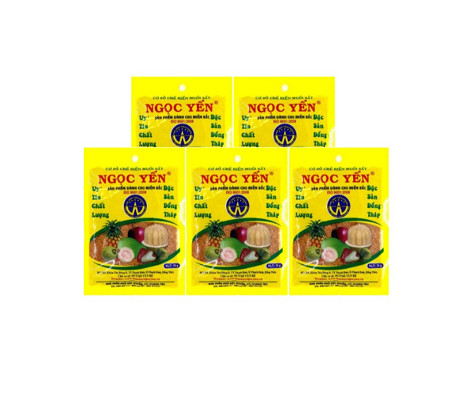 Muối sấy ngọc yến 5 gói loại 100g