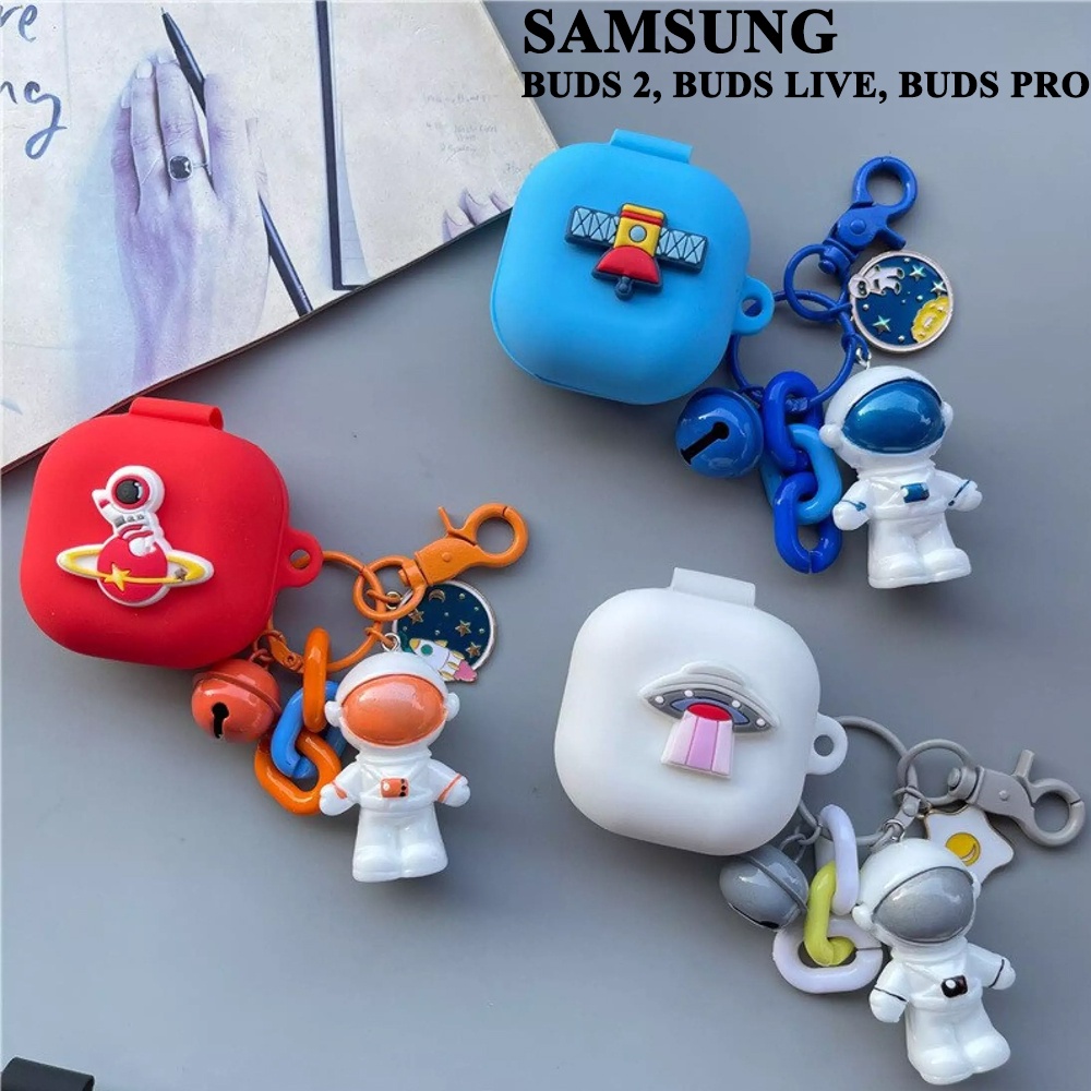 Ốp Silicon bảo vệ tai nghe Samsung Galaxy Buds Fe/Buds 2 Pro/Buds Pro/Buds2/Buds Live