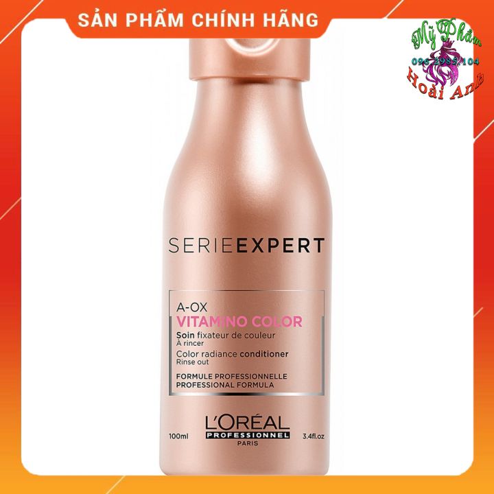 Dầu gội giữ màu tóc nhuộm loreal vitamino color 100ml