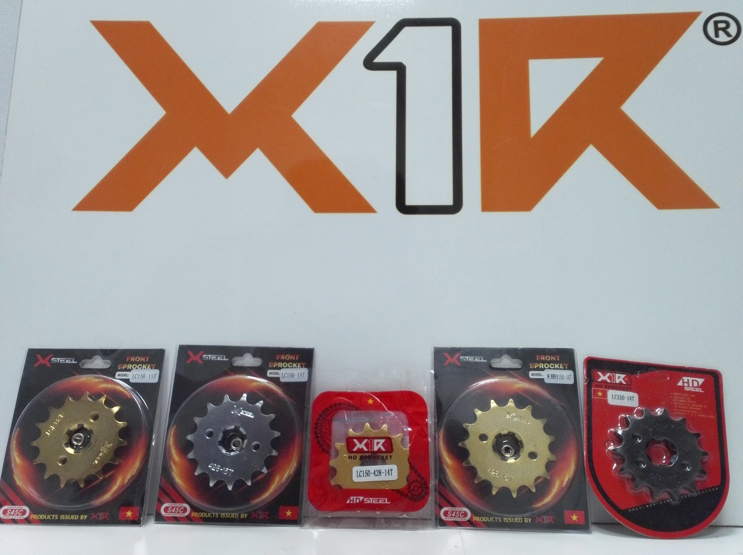 Nhông con xsteel x1r cho các dòng xe