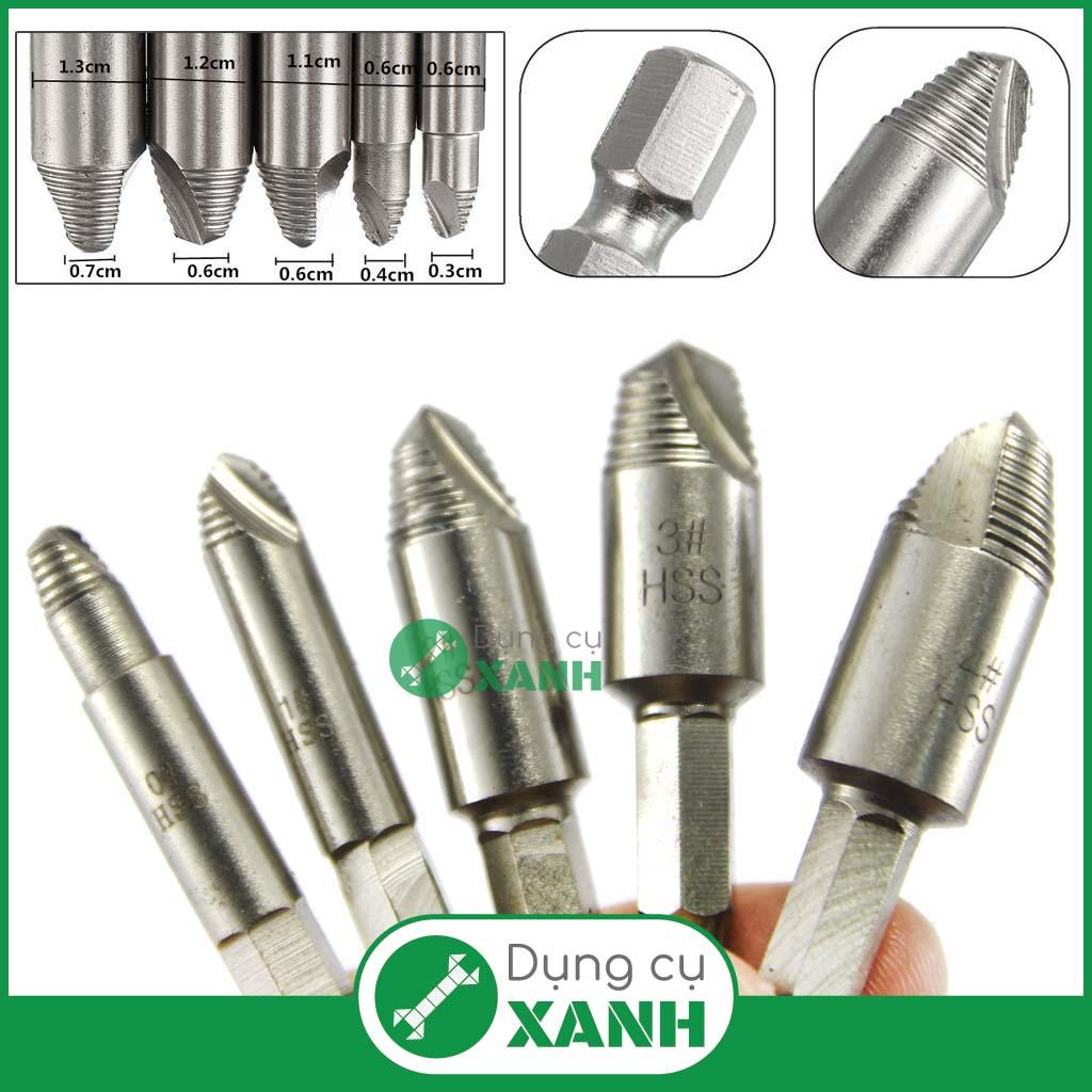 Bộ 5 mũi lấy vít toét một thao tác độ cứng 63