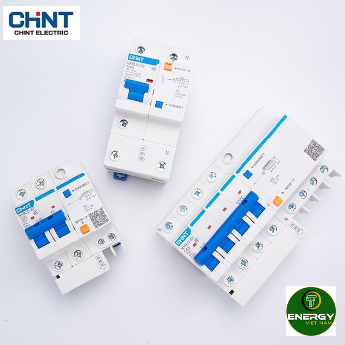Thiết bị điện energy - cầu dao - aptomat rcbo chint 3p+n 100a nxble-125