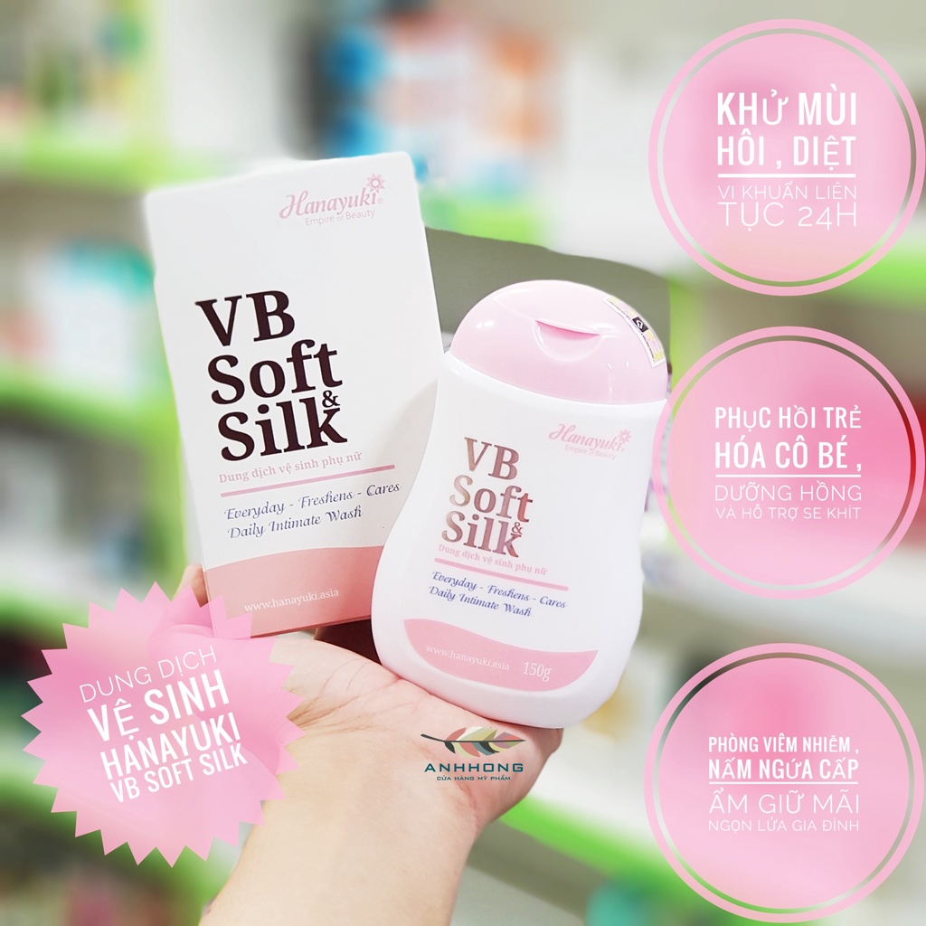 Dung Dịch Vệ Sinh Hana Soft Silk