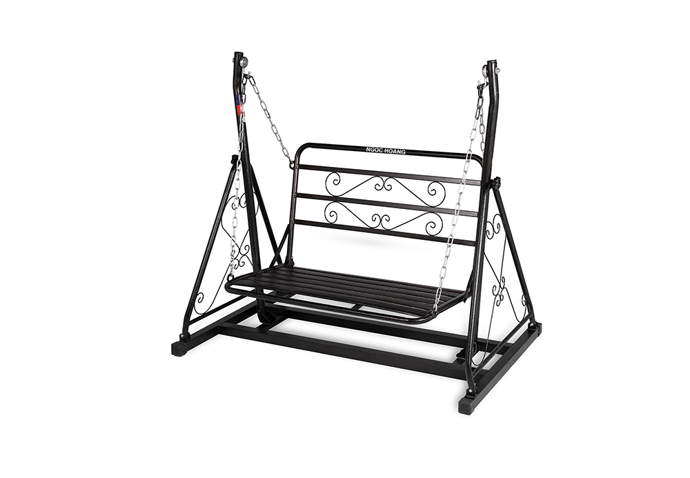 Ngọc Hoàng - Nguyên bộ khung võng Long Phụng kèm ghế xích đu - Thép nhập khẩu ống dày 1.2mm  sơn tĩnh điện, kết hợp tính năng treo võng, treo xích đu, treo nôi em bé, treo thanh phơi đồ, đã được cấp bằng độc quyền kiểu dáng công nghiệp