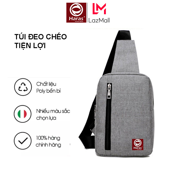 Túi Đeo Chéo Nam Nữ, Túi Tiện Ích, Túi Đeo Cá Tính HARAS HR147