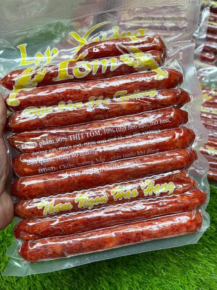 1kg lạp xưởng tôm loại ngon - bách hóa sỉ bo ben