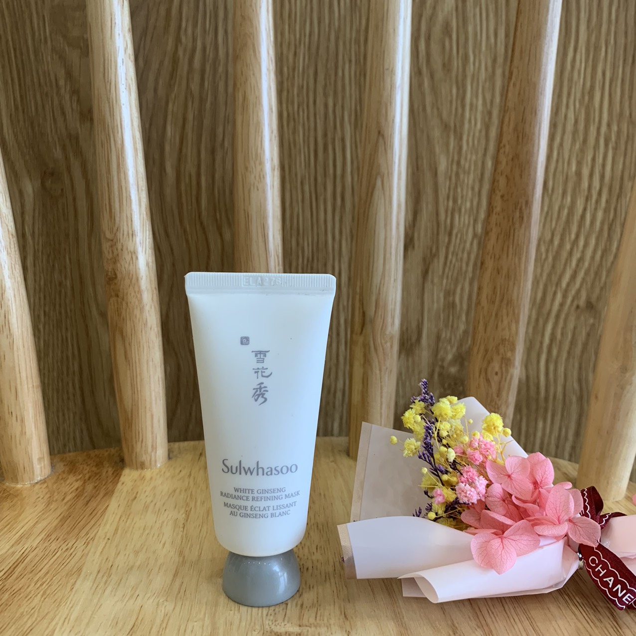 Mặt nạ bạch sâm Sulwhasoo White Ginseng Radiance Refining Mask tẩy tế bào, dưỡng trắng mịn da 35ml