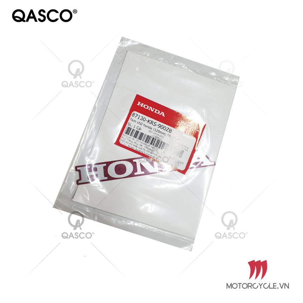 Tem chữ honda wave 100 qasco