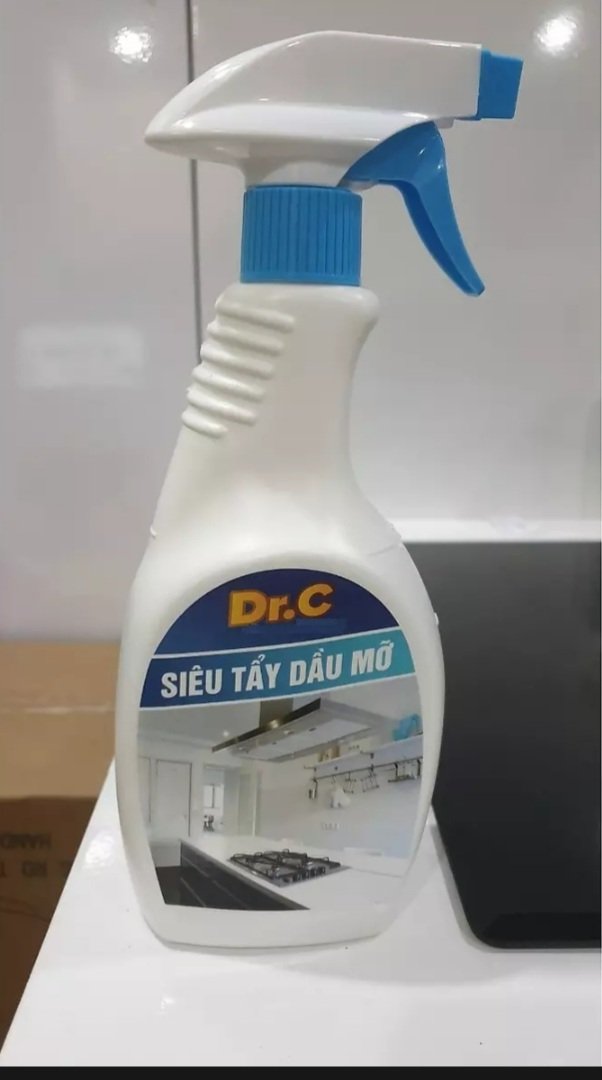 Siêu tẩy dầu mỡ đa năng Dr.C 500ml đánh bật mọi dầu mỡ bám bẩn lâu ngày