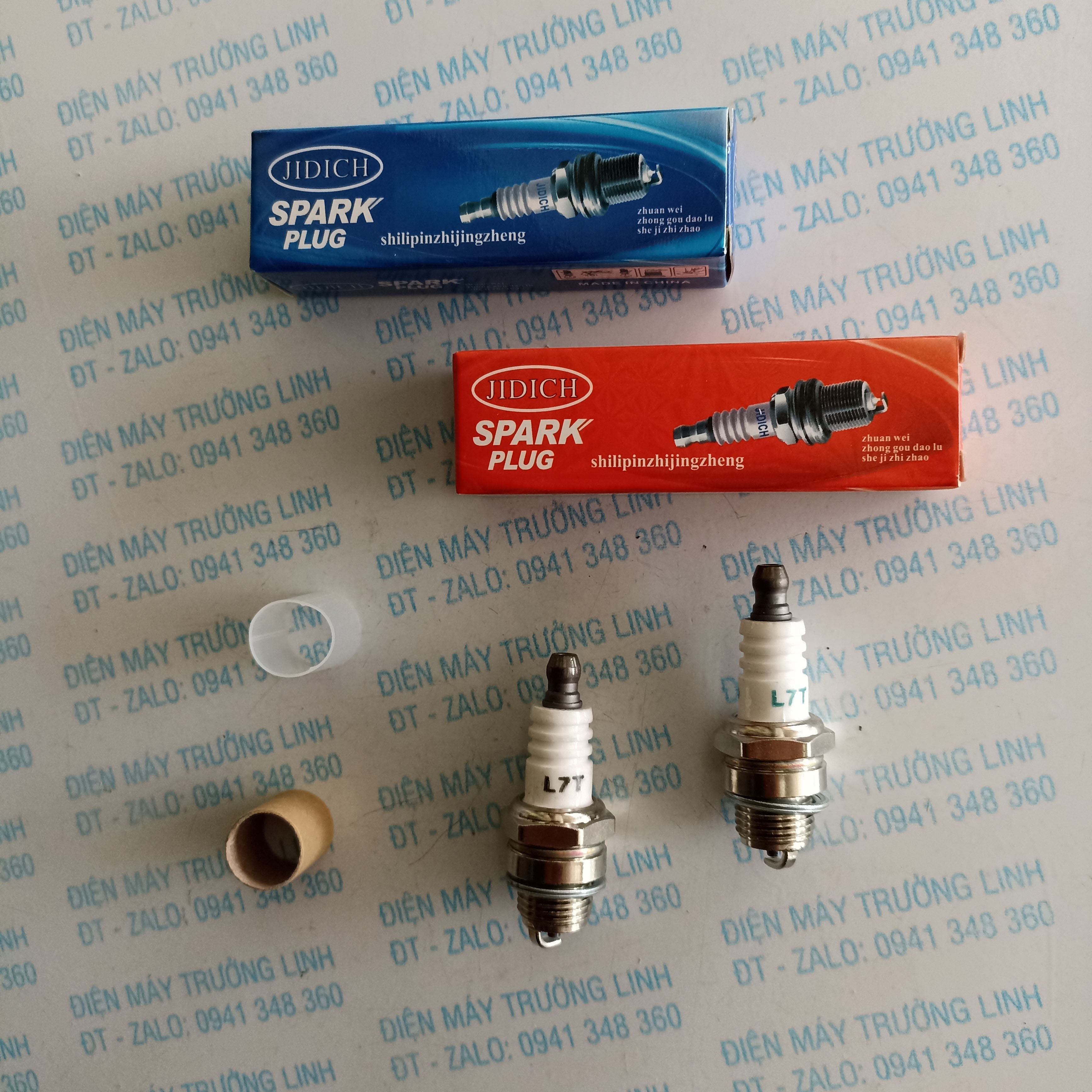 Bugi điện, đánh lửa chuyên dụng cho máy cưa, cắt cỏ 2 thì