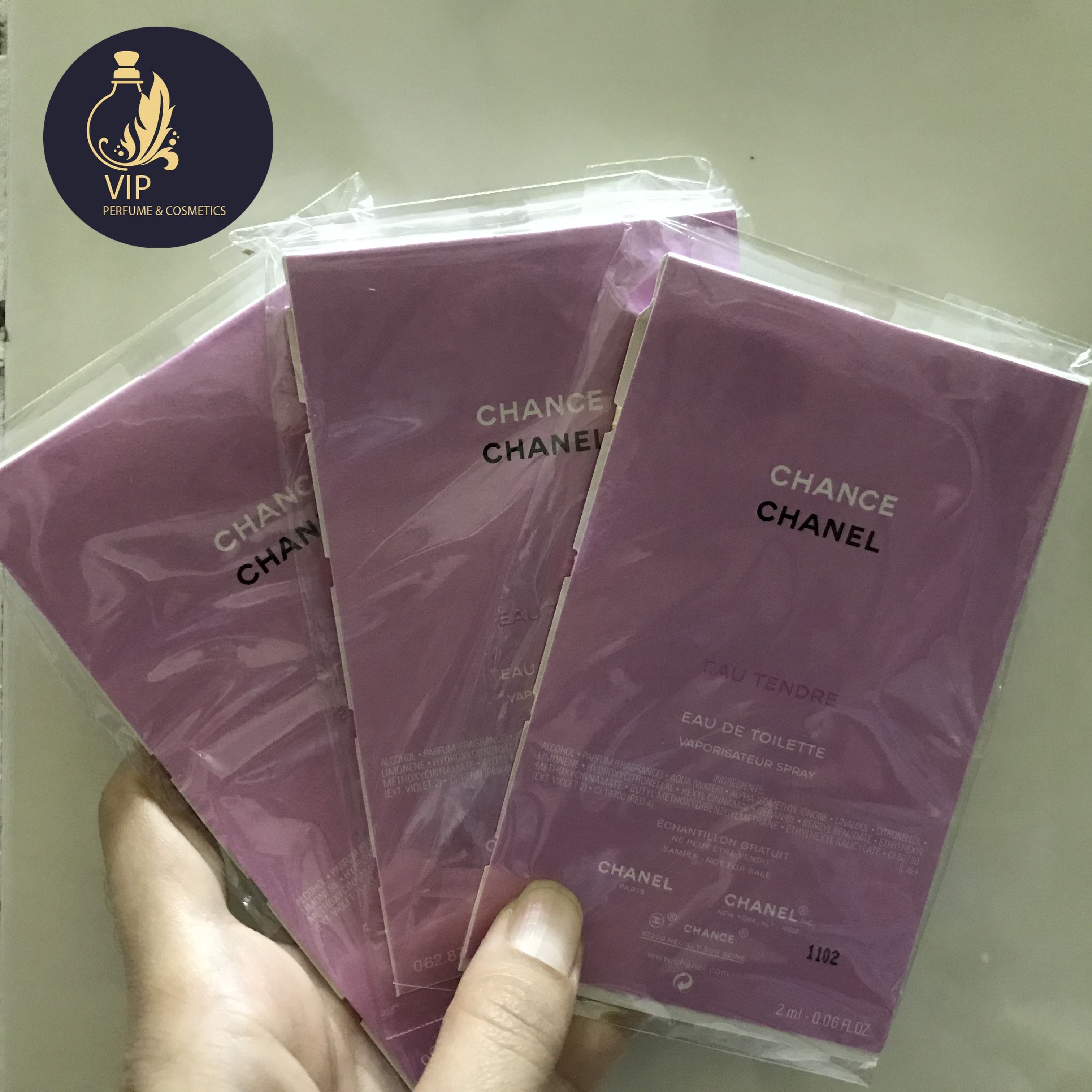 [HCM][ vial ] Nước hoa nữ Chanel Chance Eau Tendre EDT 2ml