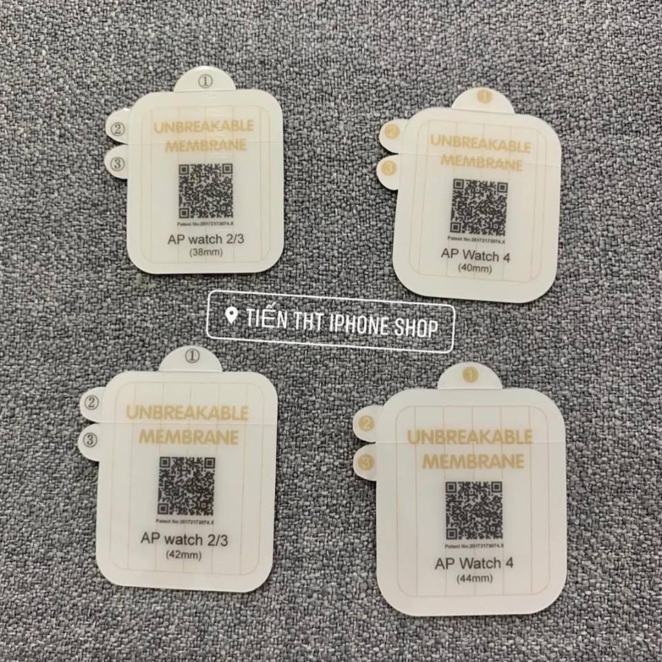 Dán ppf mặt trước cho apple watch 38 40 42 44