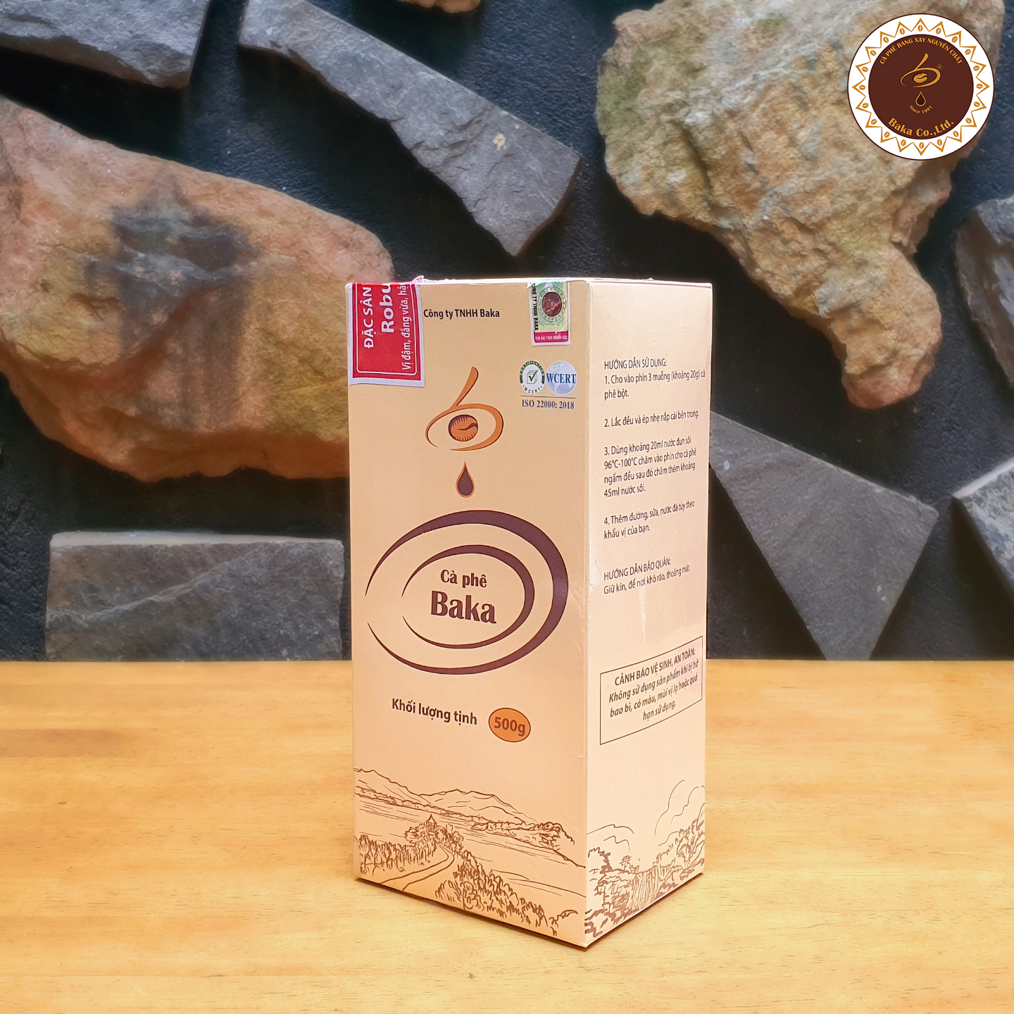 Cà Phê Nguyên Chất Baka - Robusta