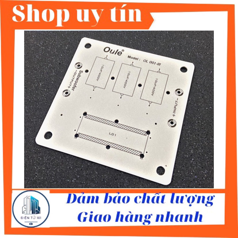 Bo mạch in pcb phân tần loa sub sợi thủy tinh chắc chắn