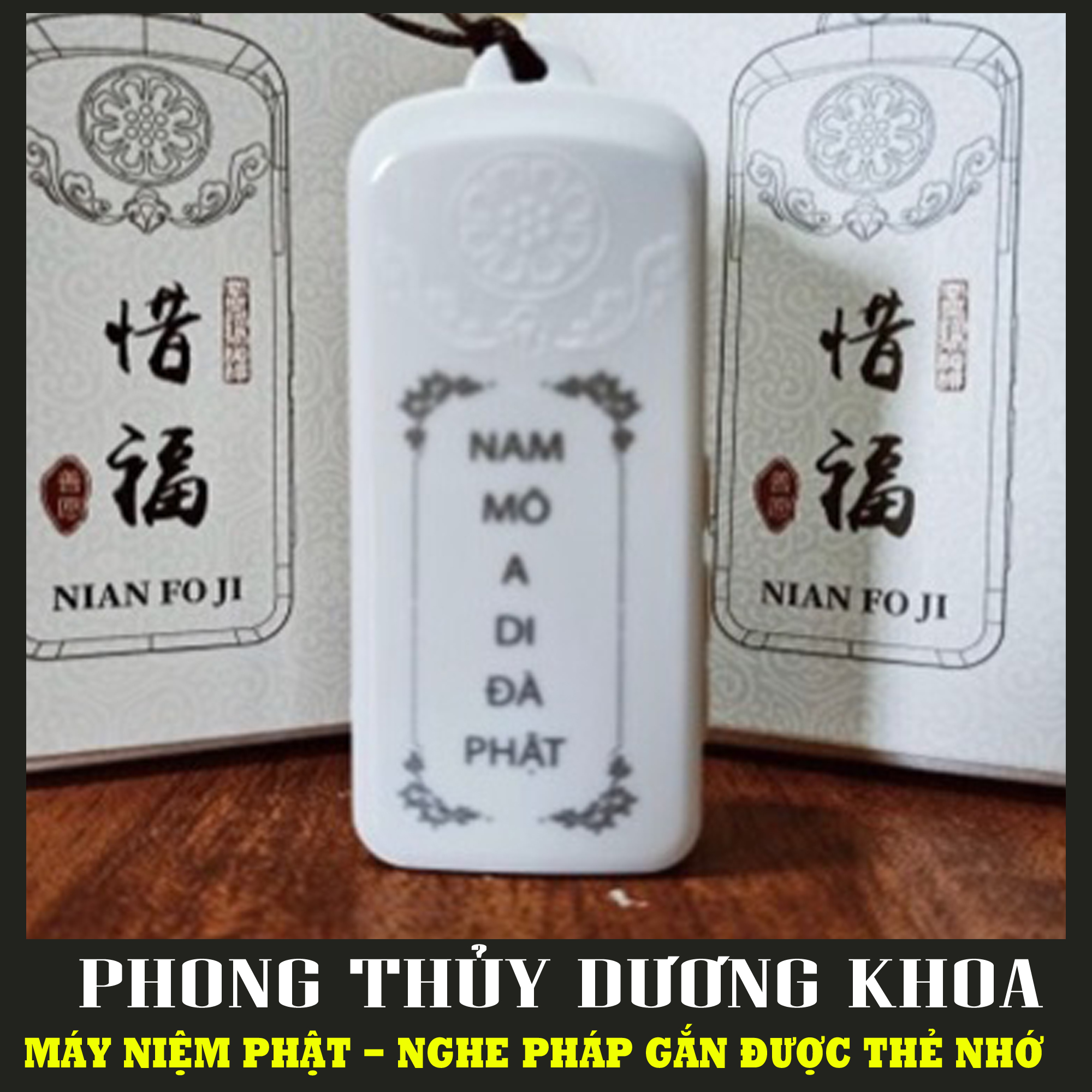 Máy niệm kinh phật TÍ HON - tụng kinh phật làm vòng cổ gắn thẻ nhớ - Máy niệm Phật tí hon - Nghe thẻ nhớ