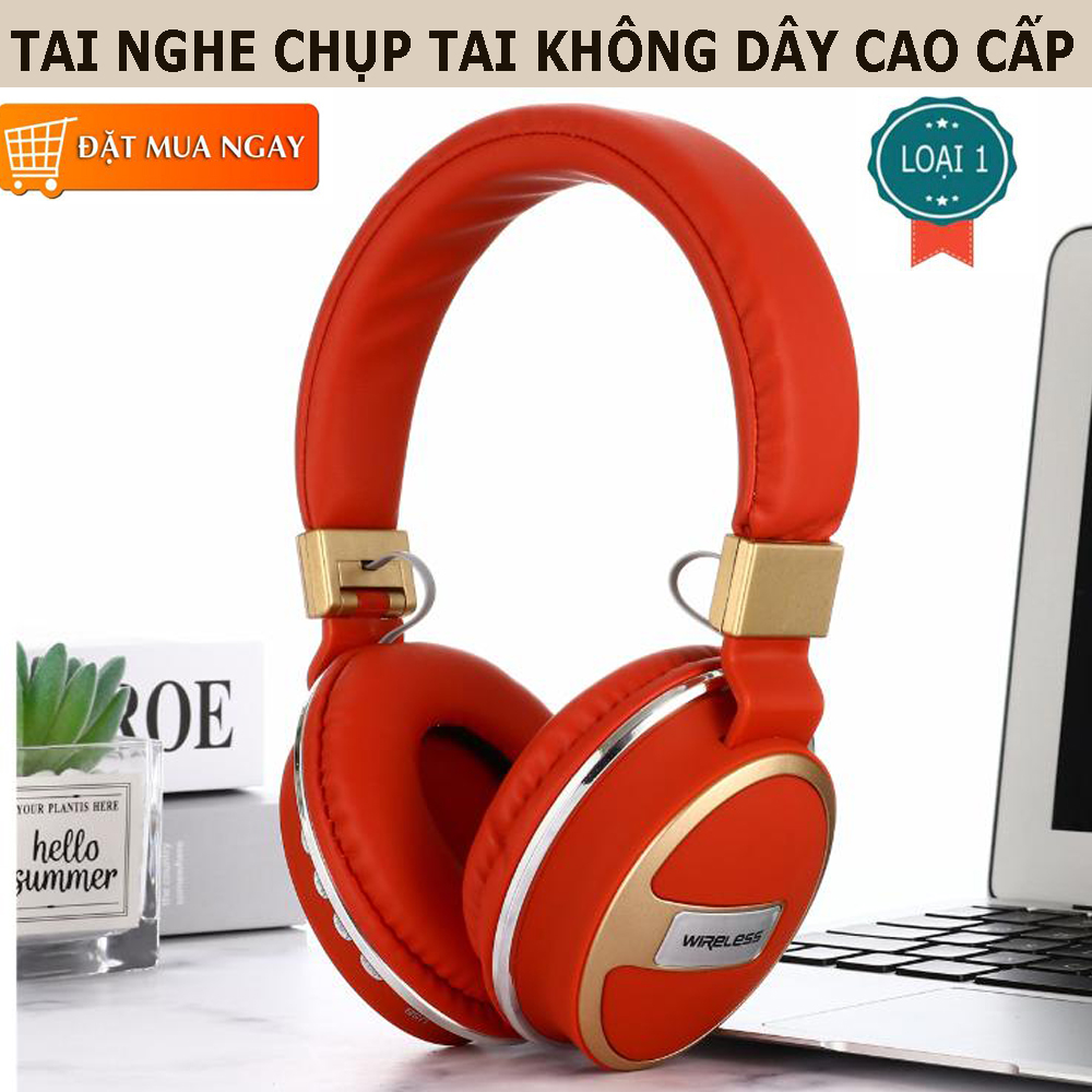 (HÀNG XỊN) Tai Nghe Bluetooth Chụp Tai 560BT Cao Cấp SIÊU BASS chất lượng tuyệt vời, âm thanh bass sống động- Bảo hành  1 năm - FULLBOX