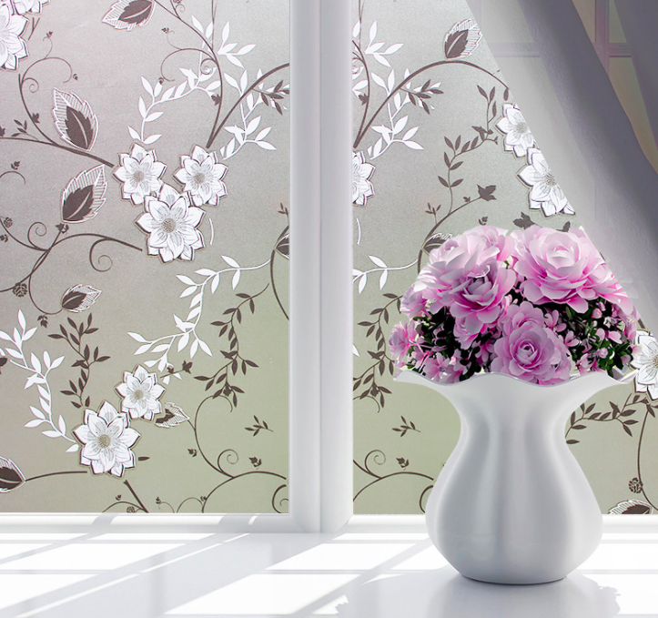 Cuộn [5m x 45cm] Decal dán kính mờ có sẵn keo - nhiều mẫu