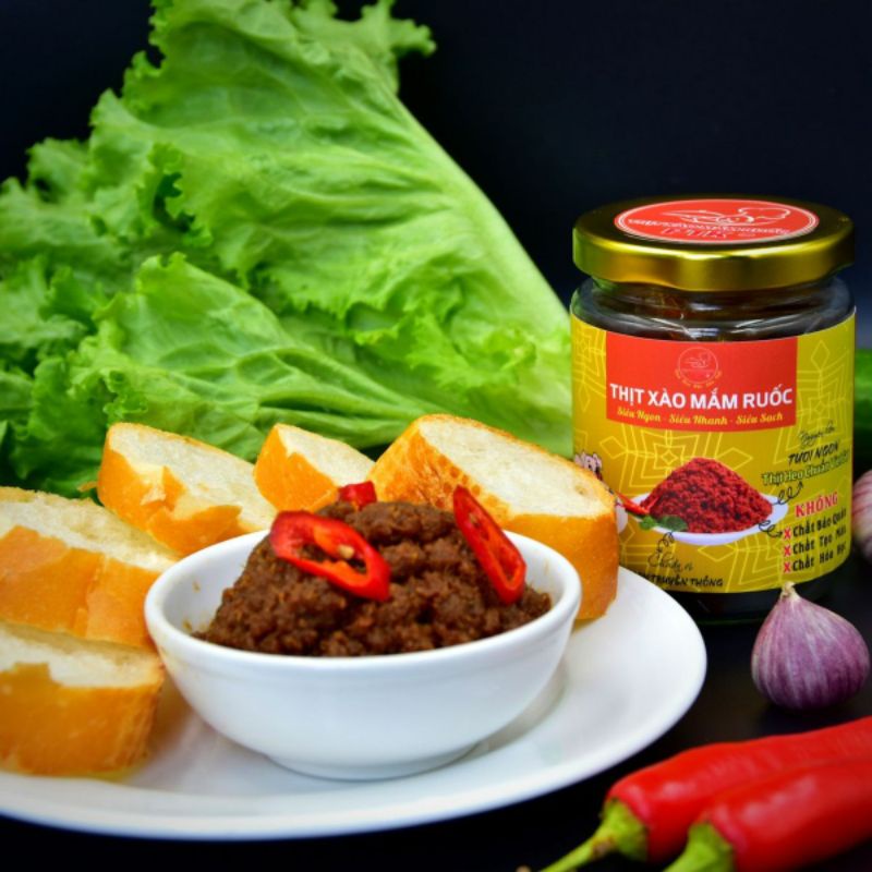 Thịt xào mắm ruốc - ptkthương hiệu: ptk