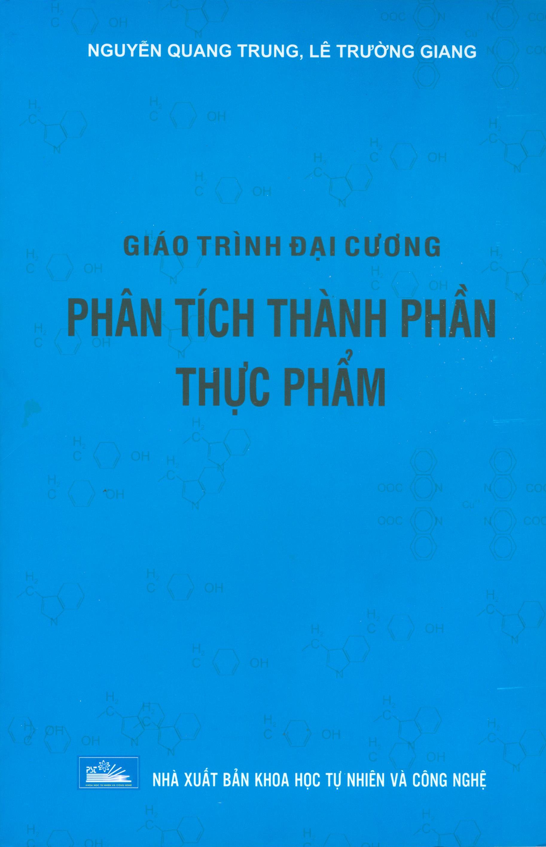 Giáo trình đại cương phân tích thành phần thực phẩm