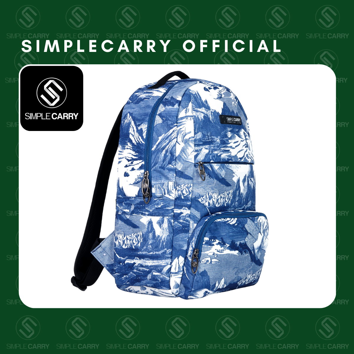 Ba lô nam nữ hàn quốc thời trang simplecarry b2b15
