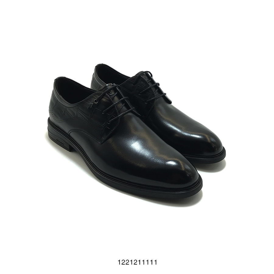 Giày da nam màu đen AoKang 1221211111