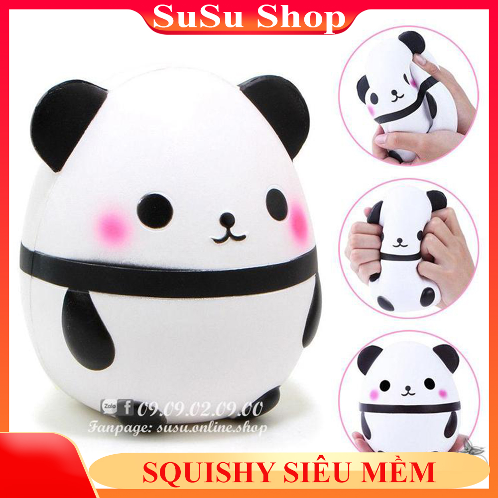[HCM][Giảm thêm 8%] Squishy trứng Panda siêu ú  squishy giá rẻ  squishy chậm tăng  squishy siêu mềm – Sumo mall