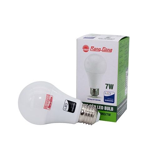 Bóng đèn led bulb tròn 7w rạng đông
