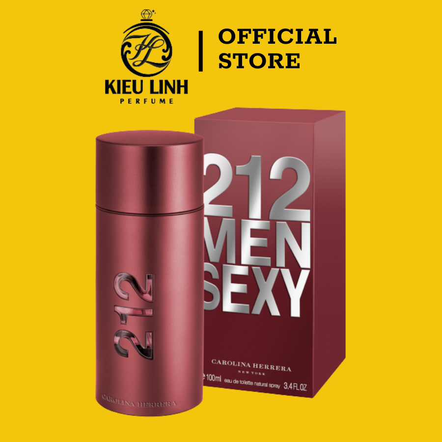 Nước hoa nam carolina herrera 212 sexy men dung tích 100ml