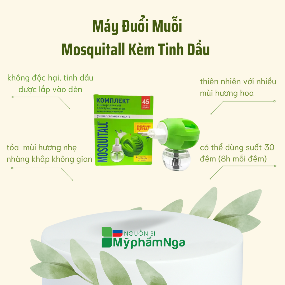 Máy đuỗi muỗi Mosquitall Nga