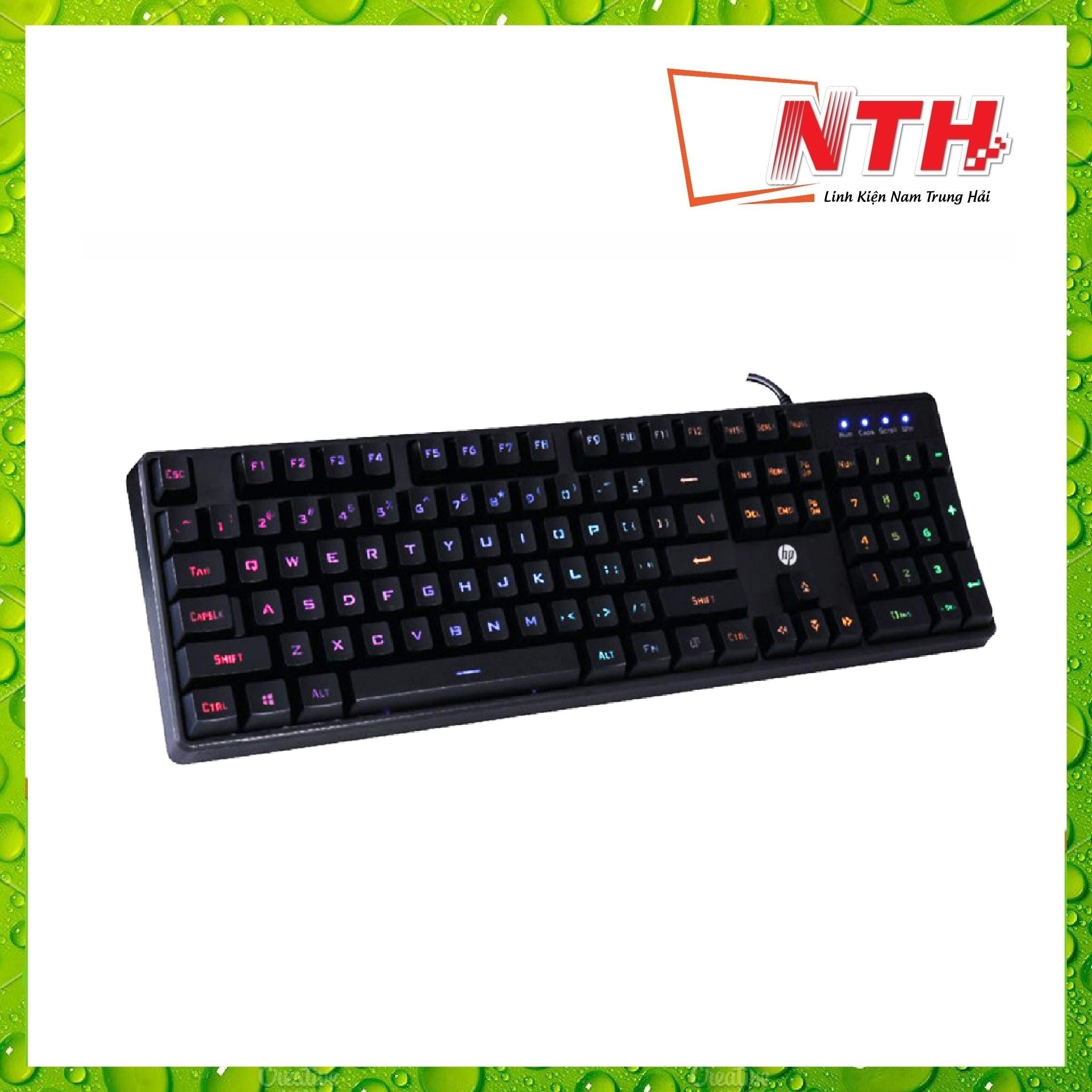 Keyboad hp k300 đen led