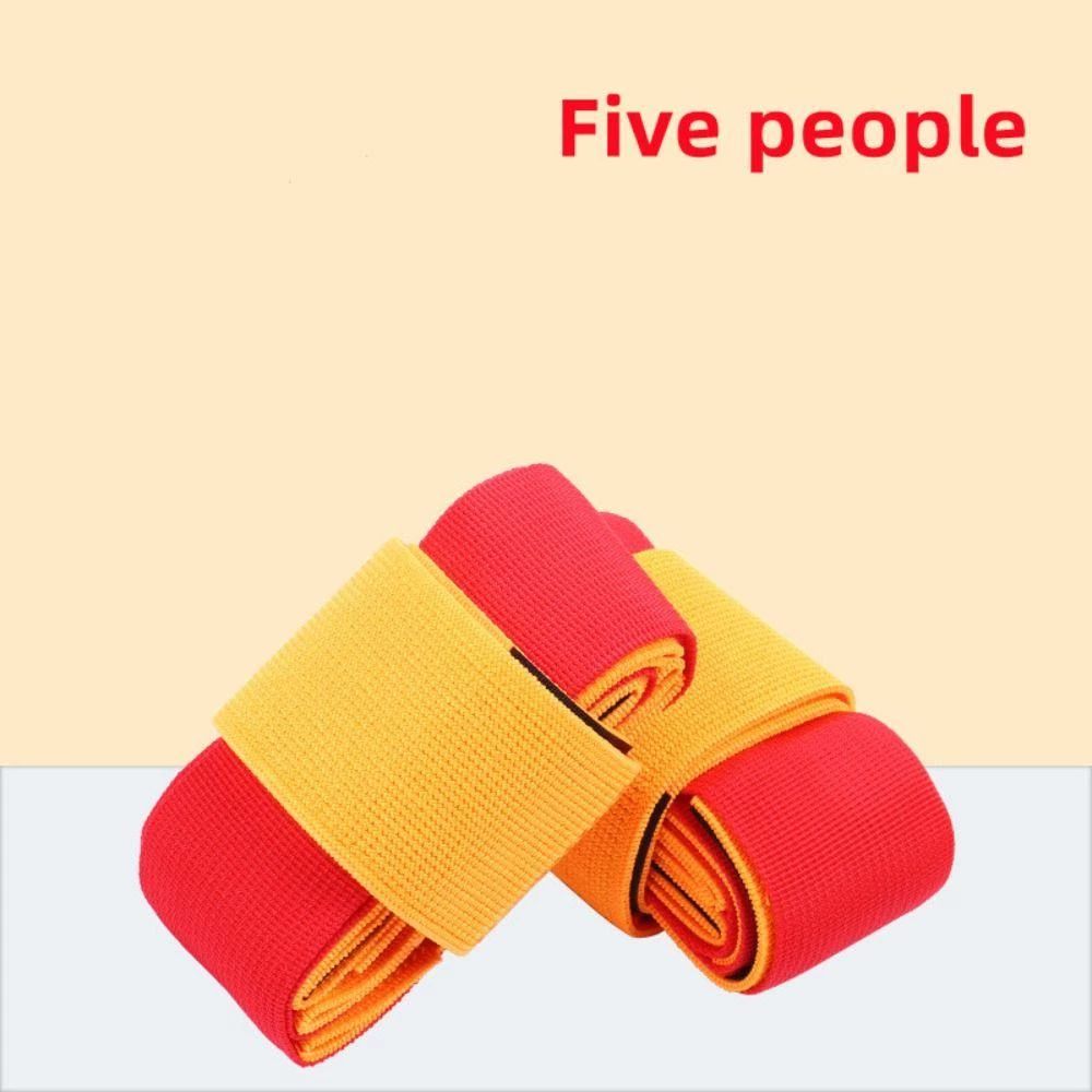 1 Pair of Foot Ties for Team-Building Activities Walking in Unison Multi-Legged Team Walking for Team-Building Activities and Group Walking