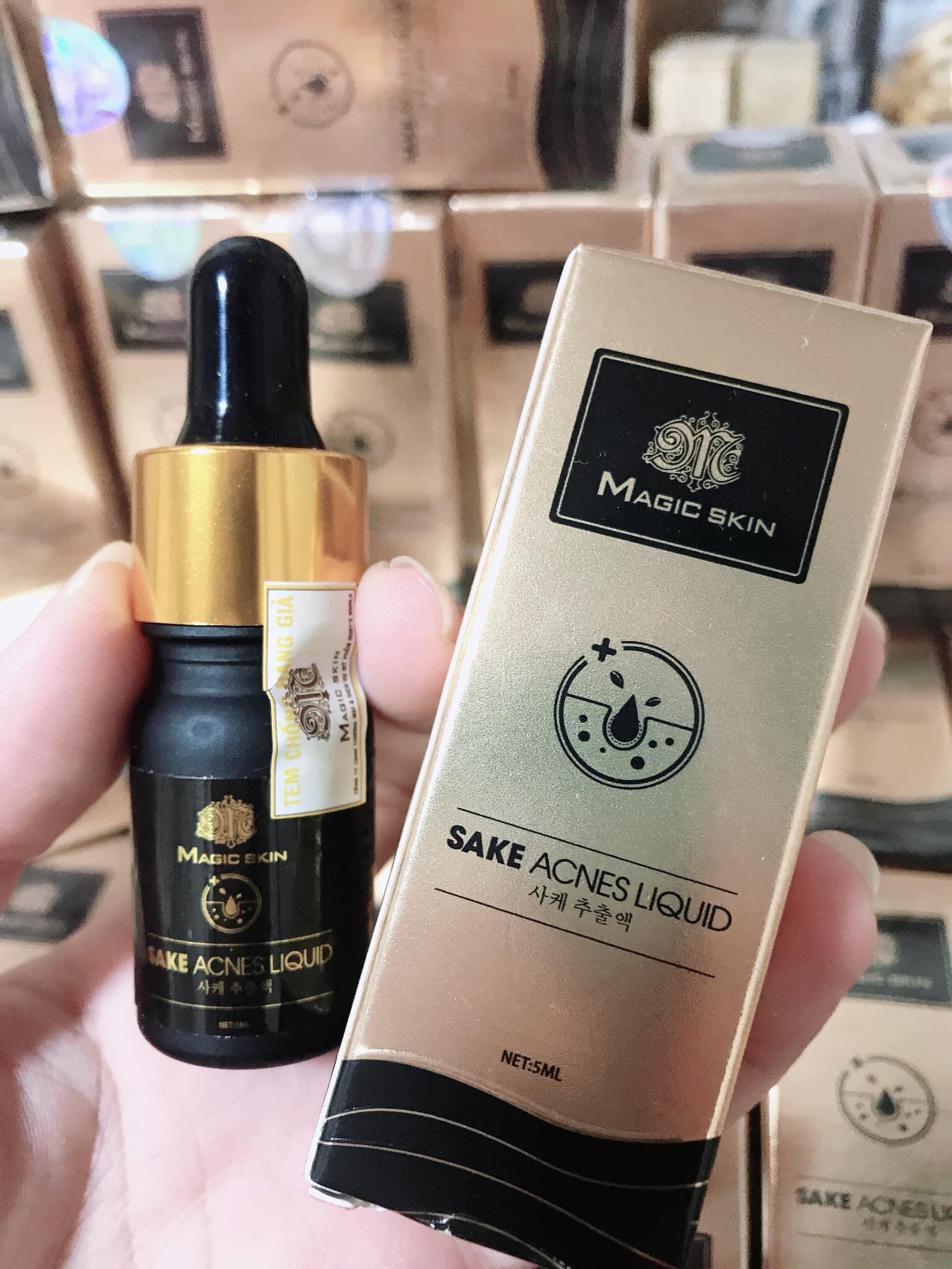 Tinh cốt ngừa mụn - Tinh cốt sake ngừa mụn không xưng