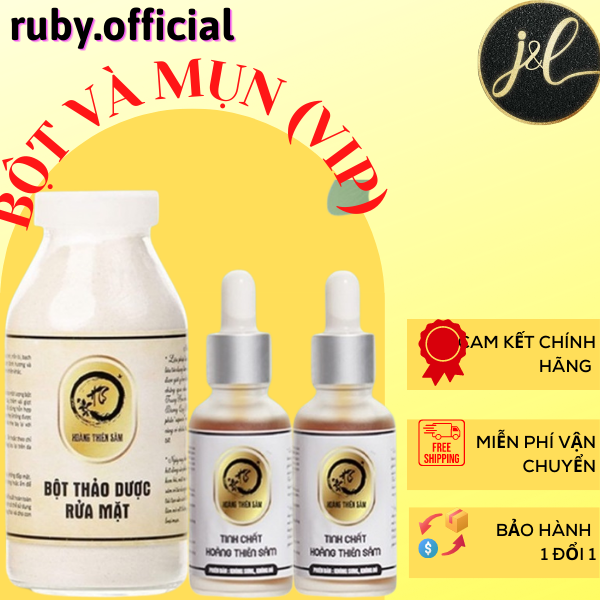 Serum giảm mụn thâm rỗ - combo hoàng thiên sâm tái tạo da giá sỉ tiết kiệm