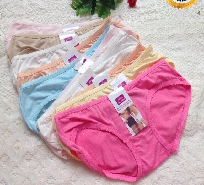Combo 5 quần lót cotton siêu mềm mịn - quần lót nữ cotton - quần sịp nữ - quần chíp học sinh - quần lót cotton cho bé