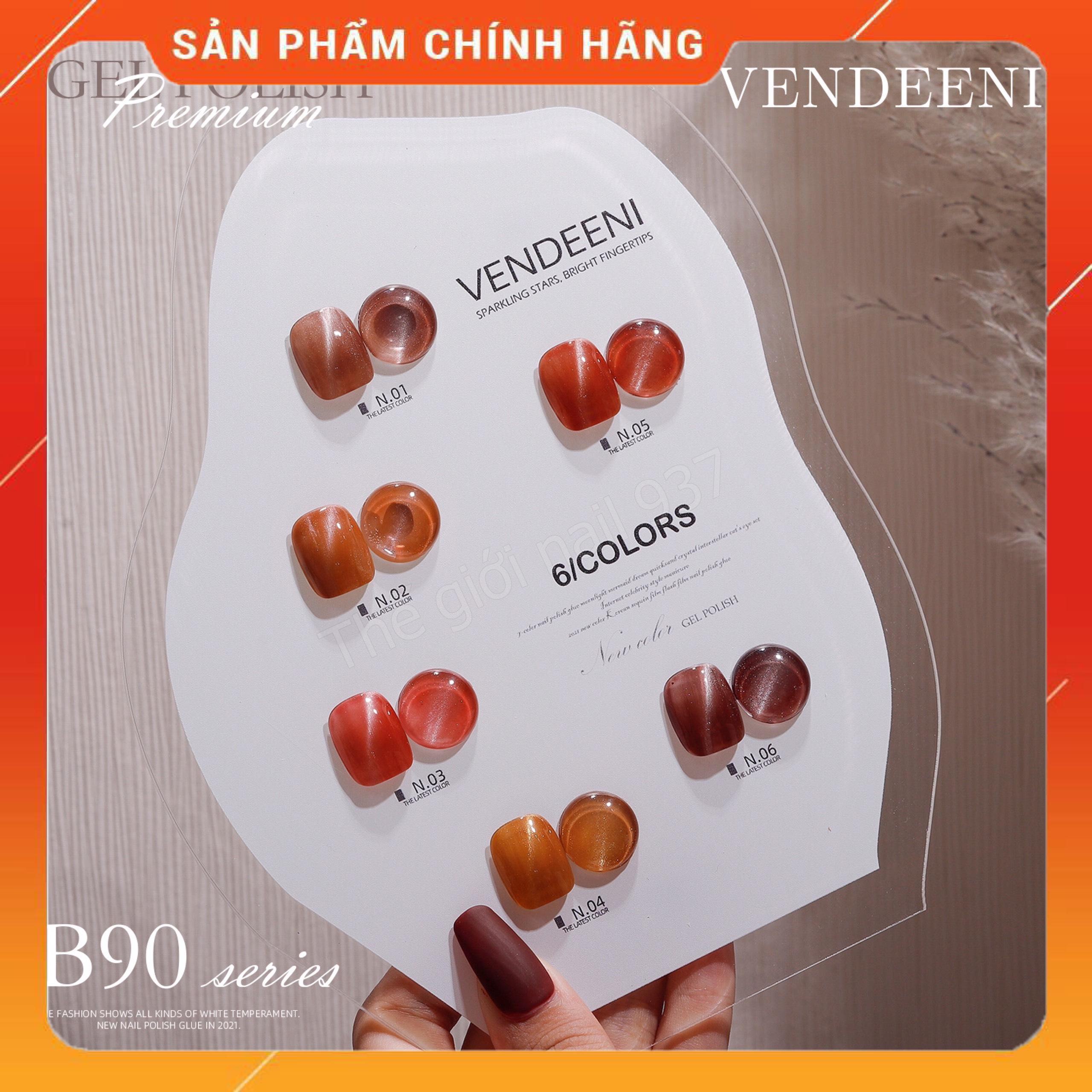 [CHÍNH HÃNG] Sơn gel VENDEENI chai đỏ mã B90 - Sơn mắt mèo 3D - 15ml - Lẻ màu