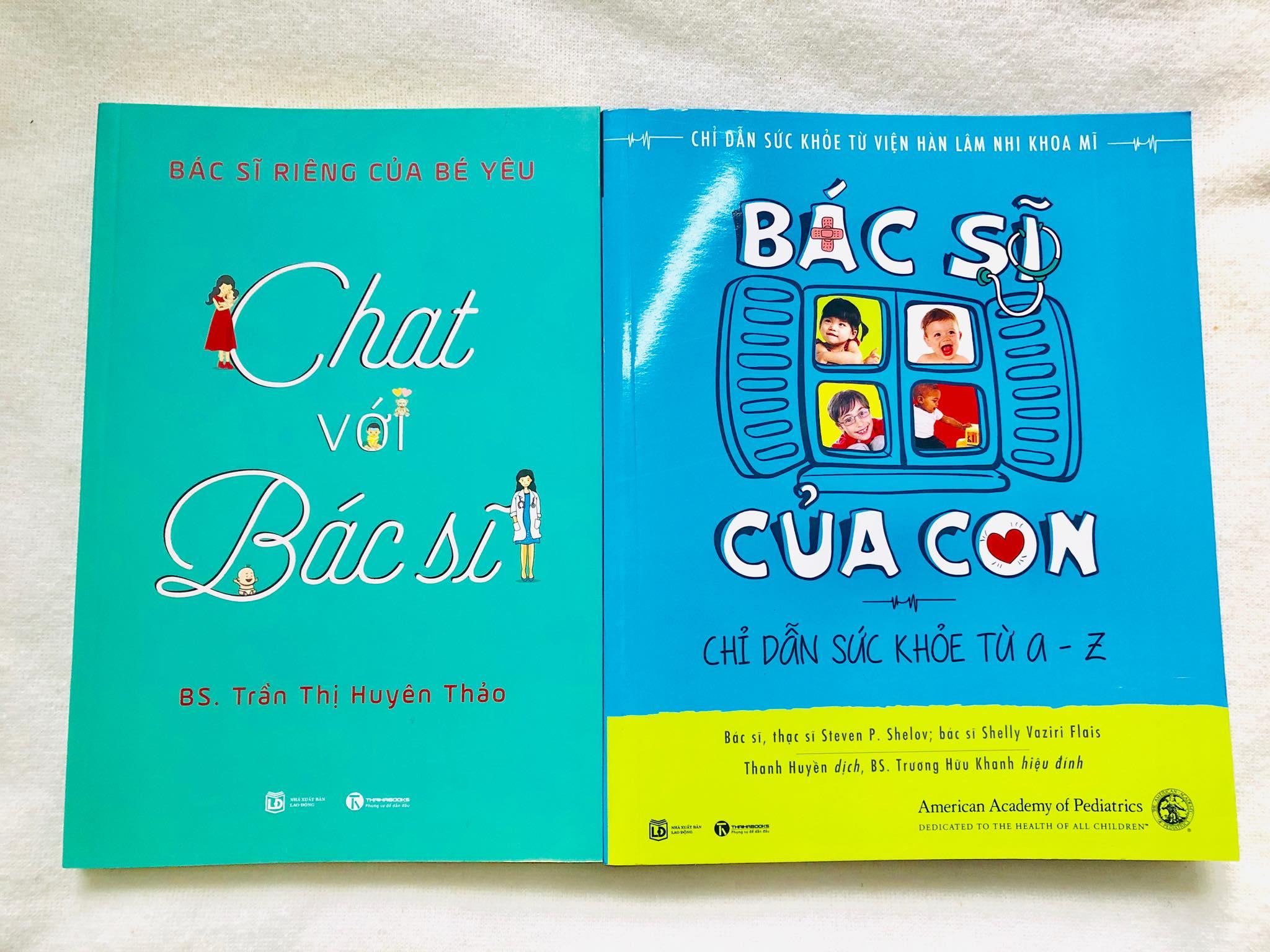 Sách - combo sách chat với bác sĩ và bác sĩ của con