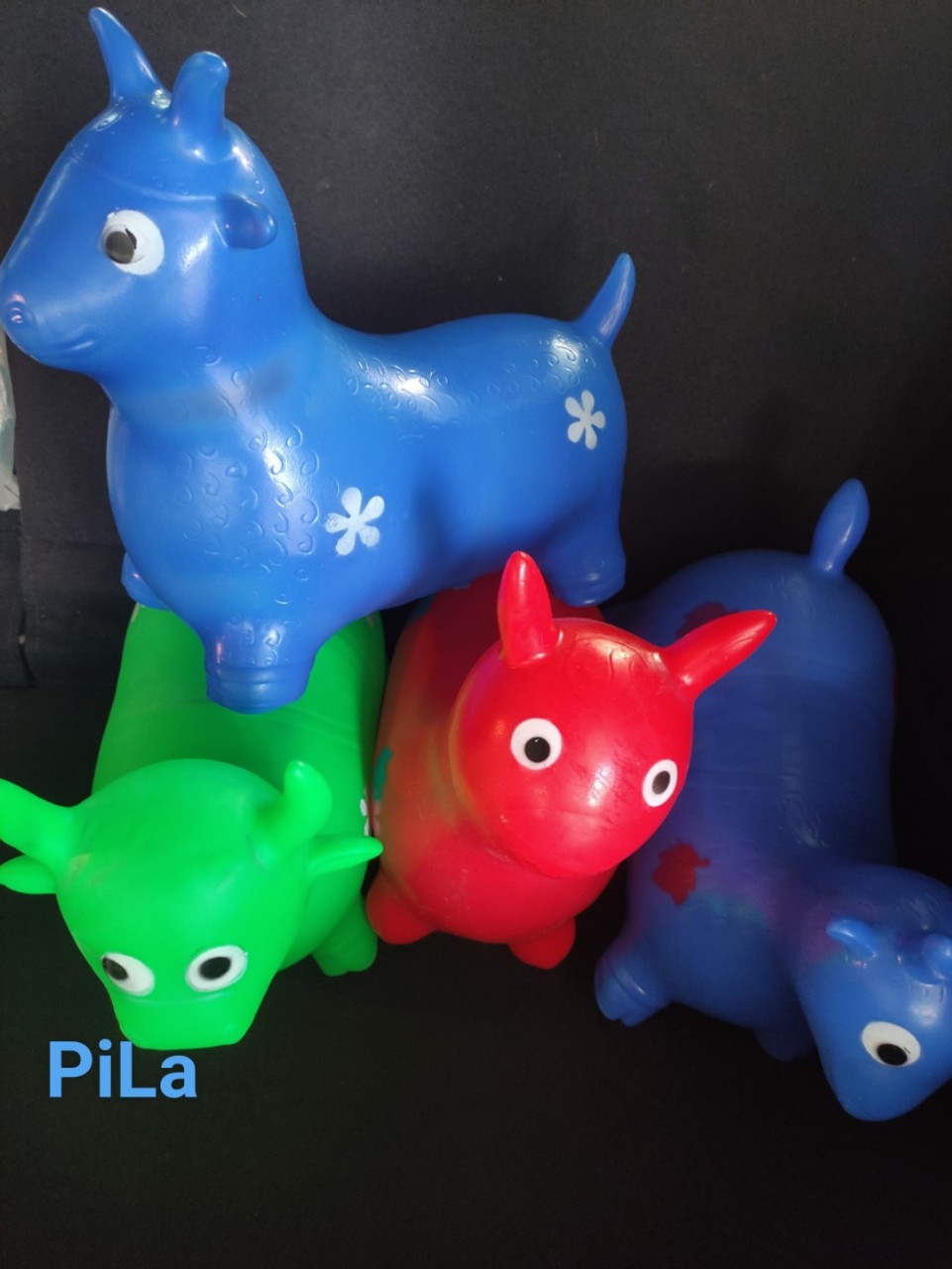 Đồ Chơi THú Nhún Hơi MIni Trẻ Em Từ 1 Tuổi