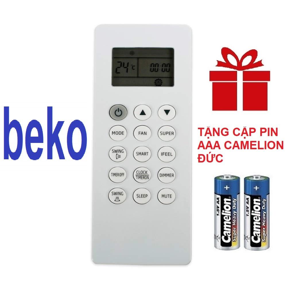 Remote máy lạnh beko mẫu 2 - điều khiển điều hòa beko