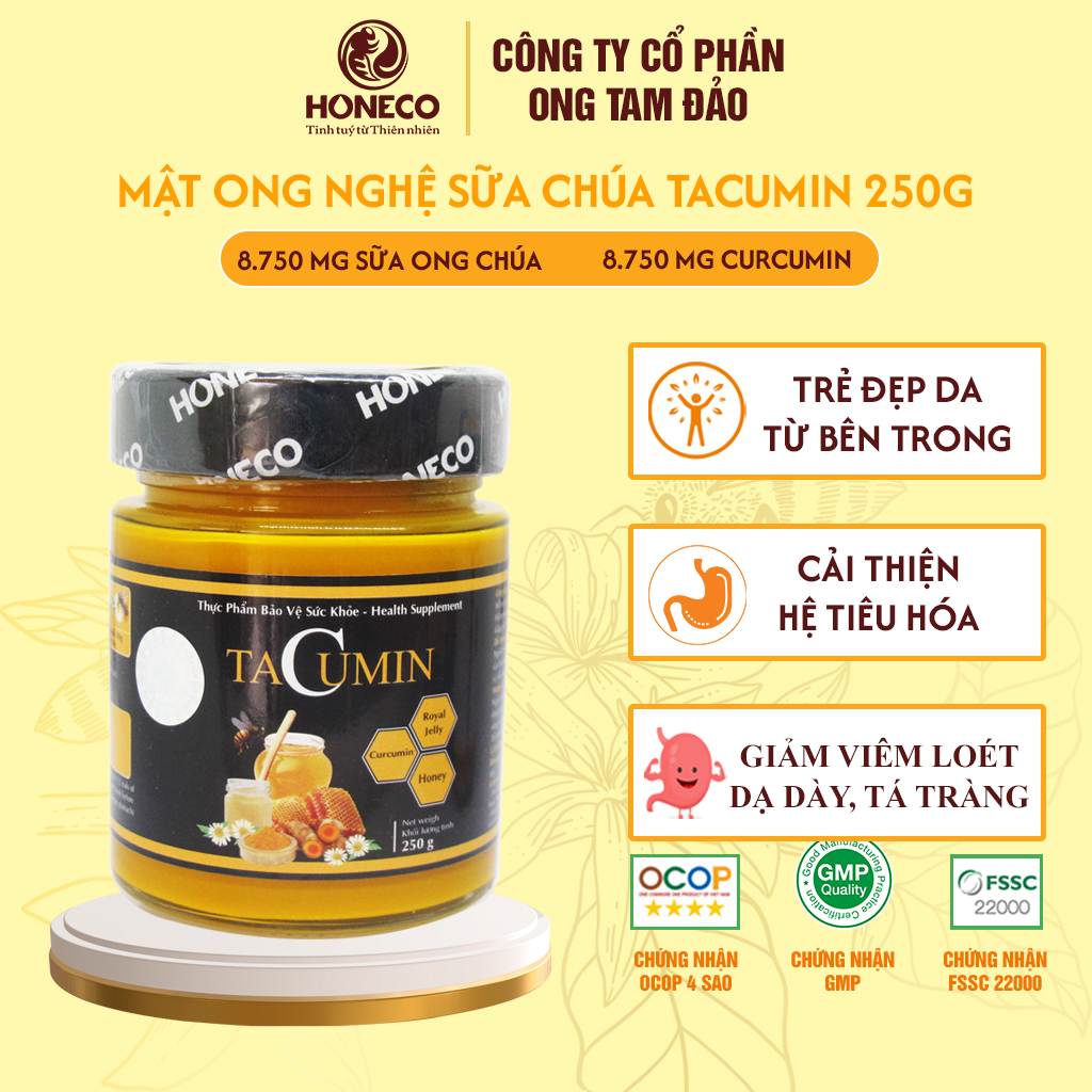 Nghệ mật ong Tacumin Honeco 250g