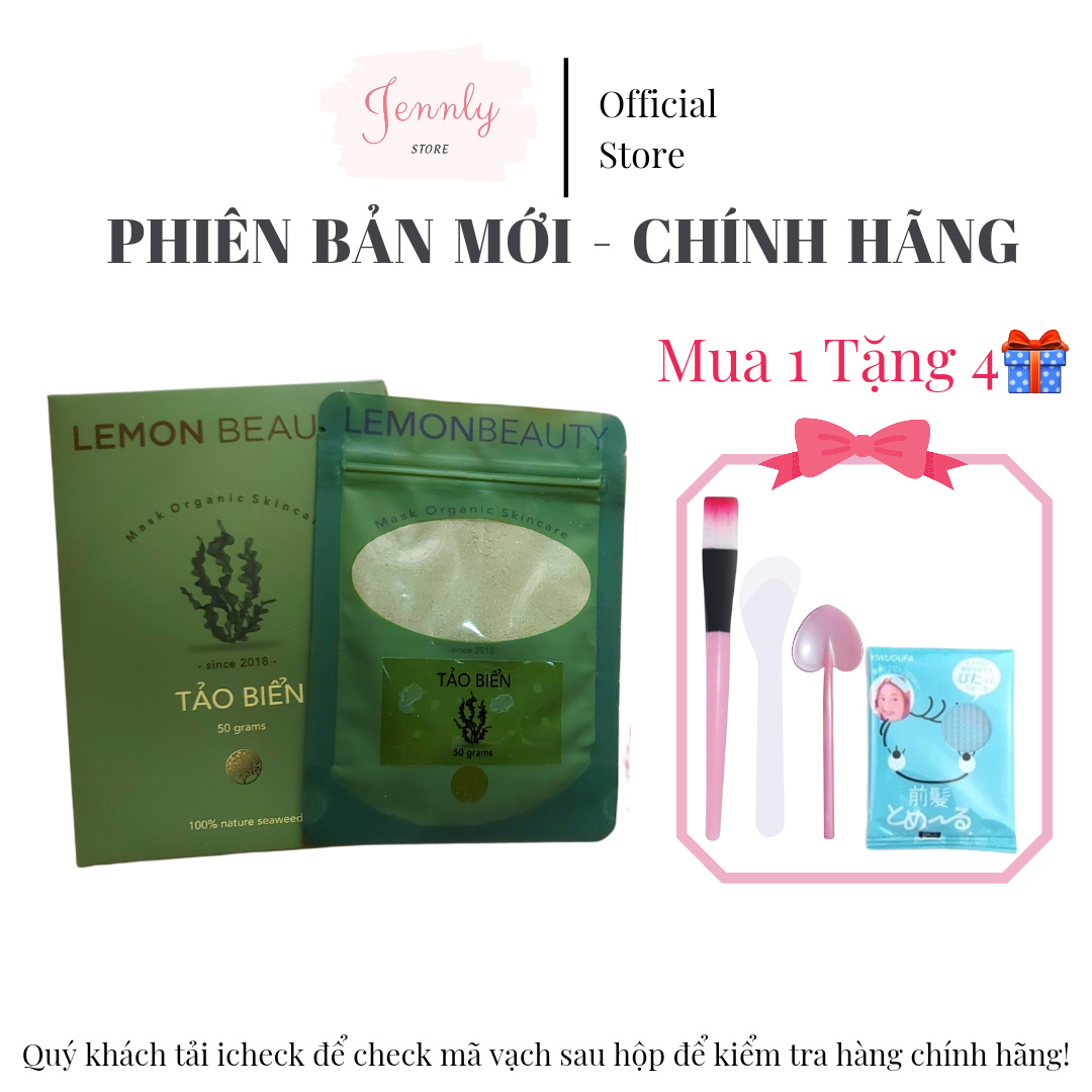 Mask Tảo Biển Trắng Da Lemonmask Phiên Bản mới