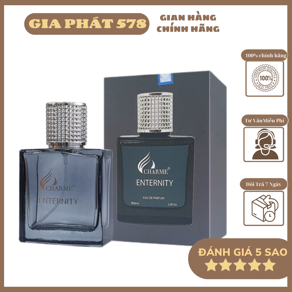 NƯỚC HOA NAM TÍNH ENTERNITI 60ML