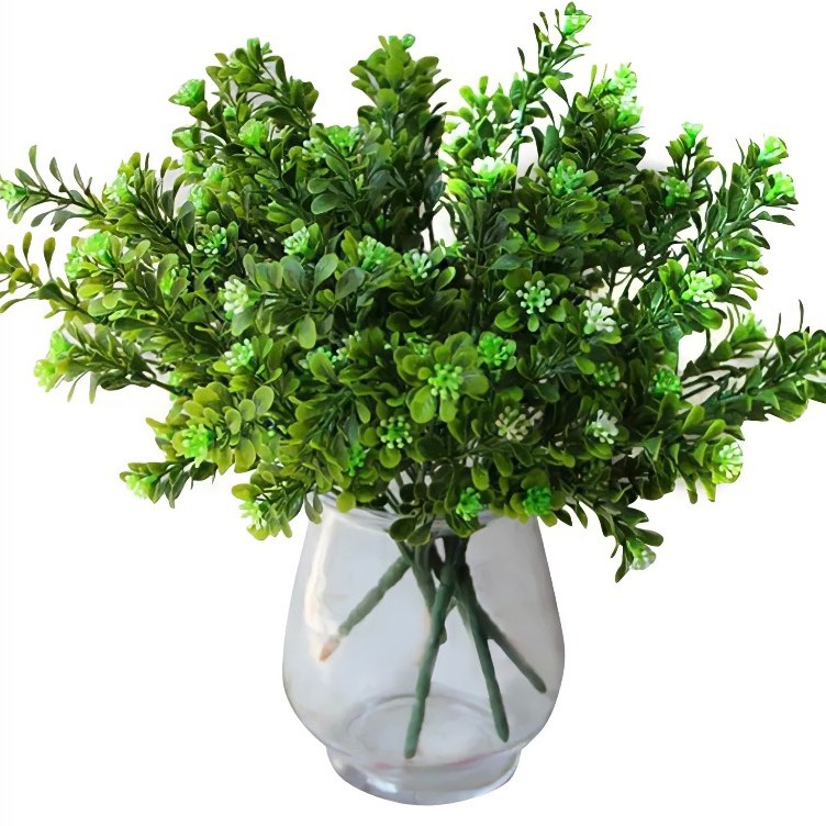 Cây hoa ngâu, chùm hoa ngâu nụ trắng - cây giả cao cấp decor chụp hình, trang trí nhà cửa, phòng ốc, siêu xinh lizflower