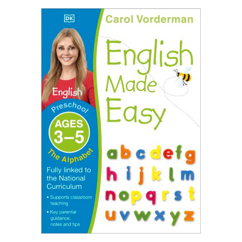 Sách English Made Easy The Alphabet, Ages 3-5 (Preschool) Supports The National Curriculum - Nhà Sách Á Châu Books