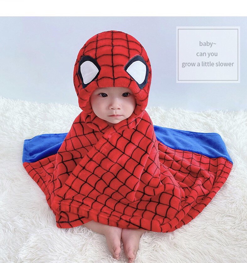 Áo choàng bằng lông hình thú cho bé trai và gái 0-3 tuổi