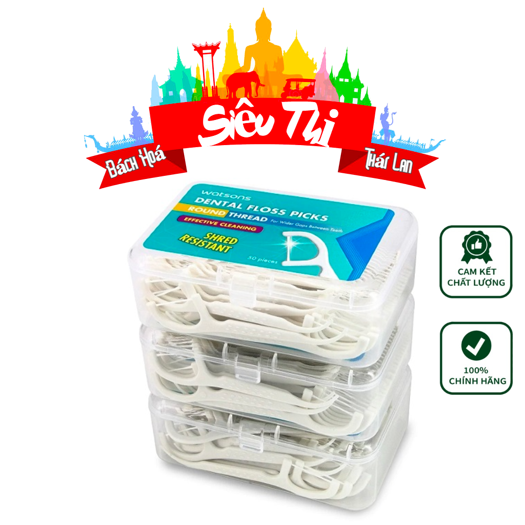 Chỉ Nha Khoa Watsons Màu Trắng Thái Lan