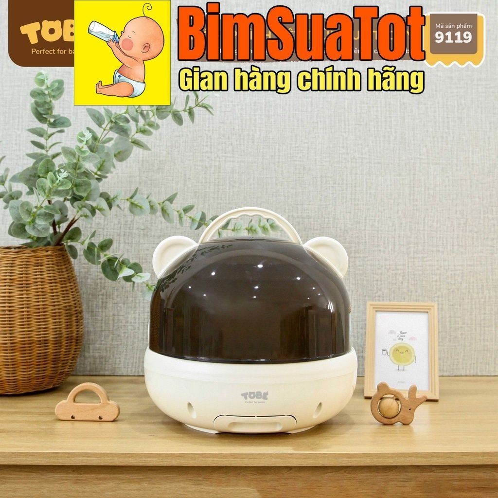 [CHÍNH HÃNG] Máy úp bình sữa, sấy khô, tiệt trùng tia UV Teddy TOBE