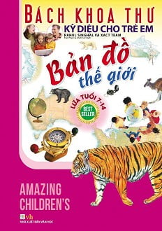 Fahasa - bách khoa thư kỳ diệu cho trẻ em - bản đồ thế giới