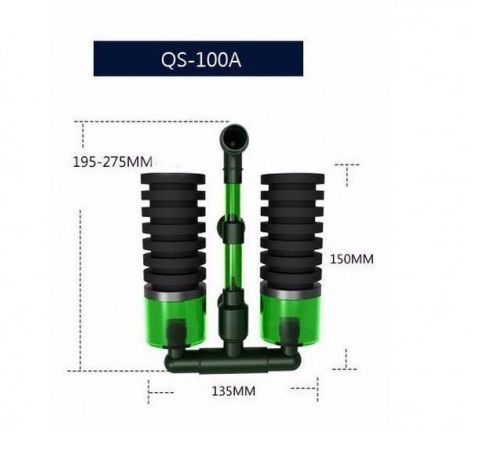 Lọc hồ tép, vi sinh qanvee qs-100a